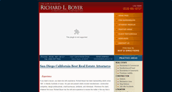 Desktop Screenshot of boyerlaw.net