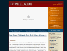 Tablet Screenshot of boyerlaw.net